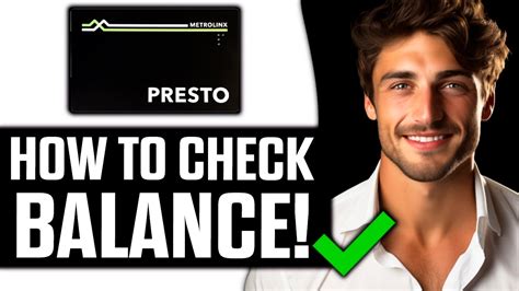 ttc presto smart card|check balance on presto card.